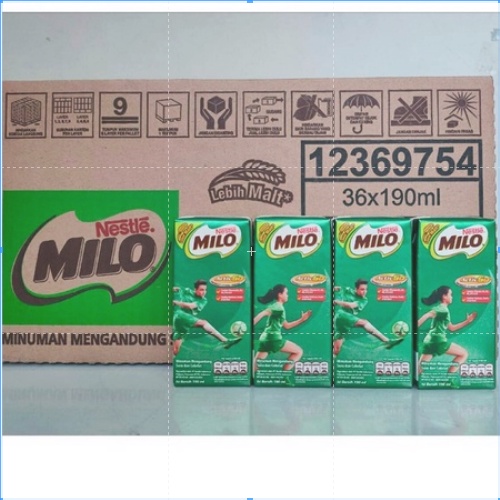 

Susu Milo 180 ml Susu UHT Milo 180ml Activ Go 36 pcs per Karton dus