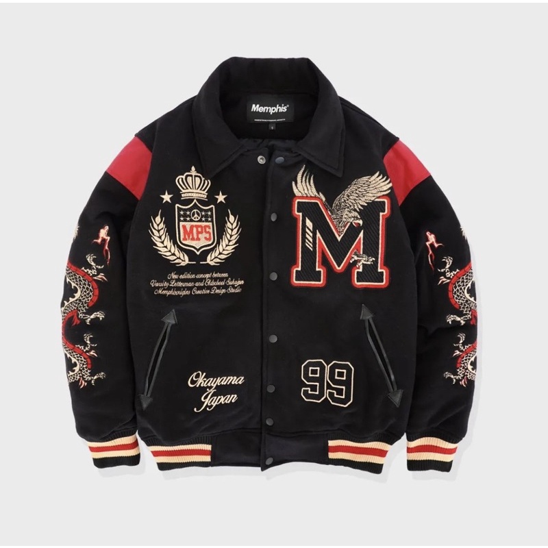 VARSITY JACKET - OKAYAMA (Limited edition) Memphis Origins