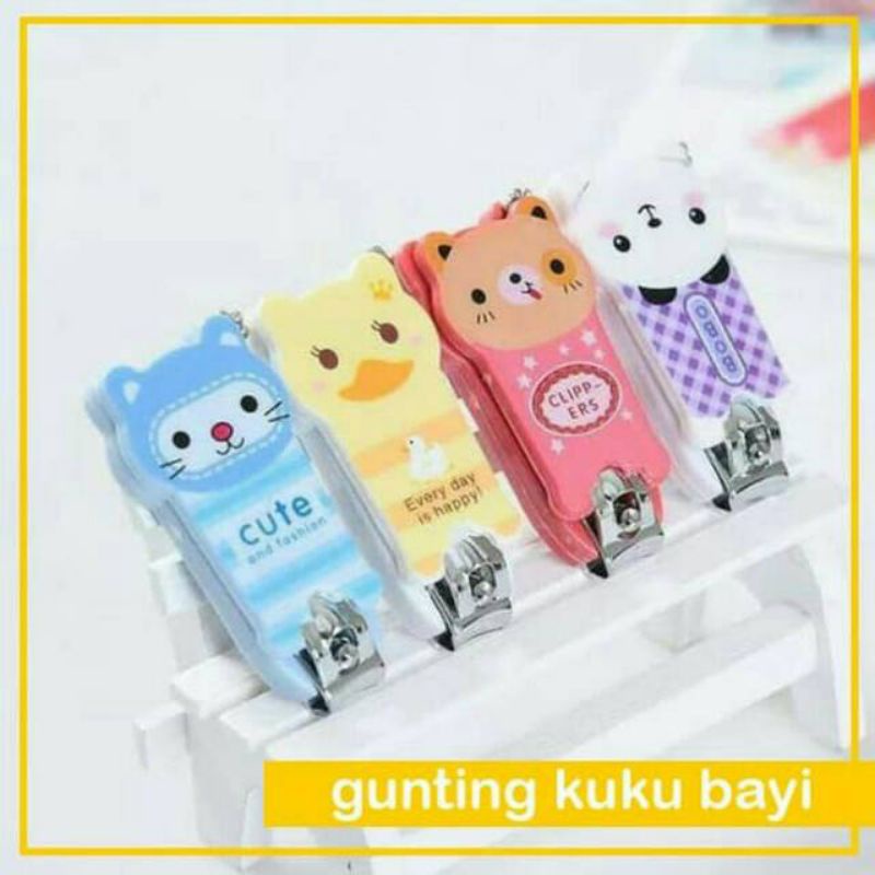 Gunting Kuku Karakter Motif Unik