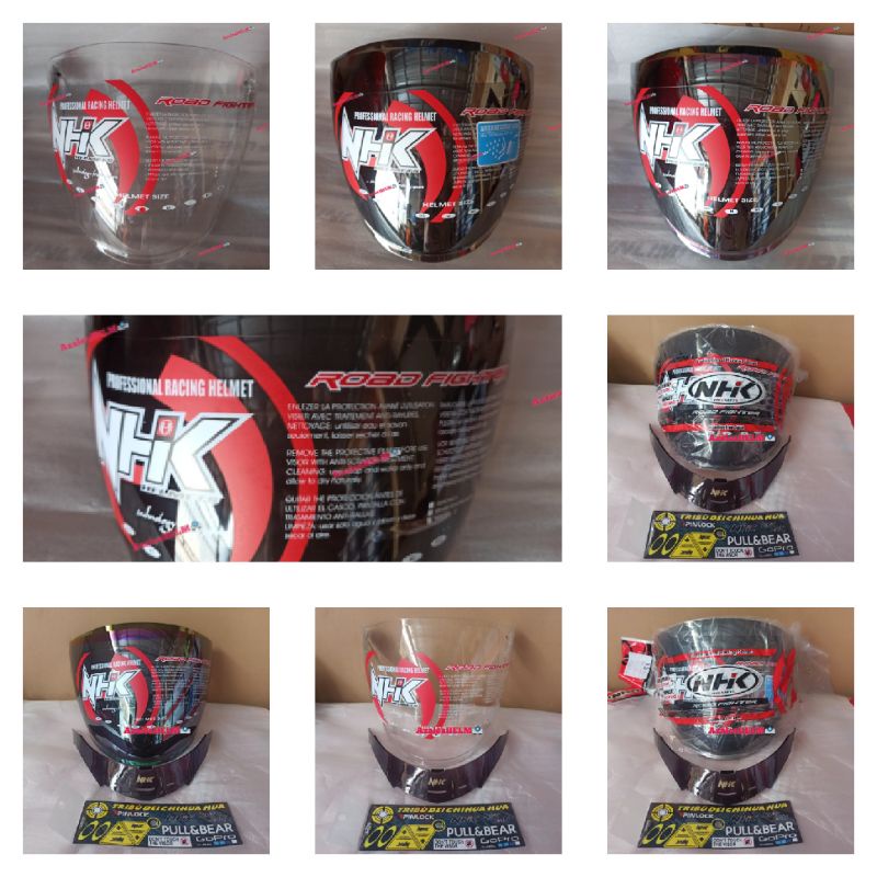VISOR ORIGINAL HELM NHK R6