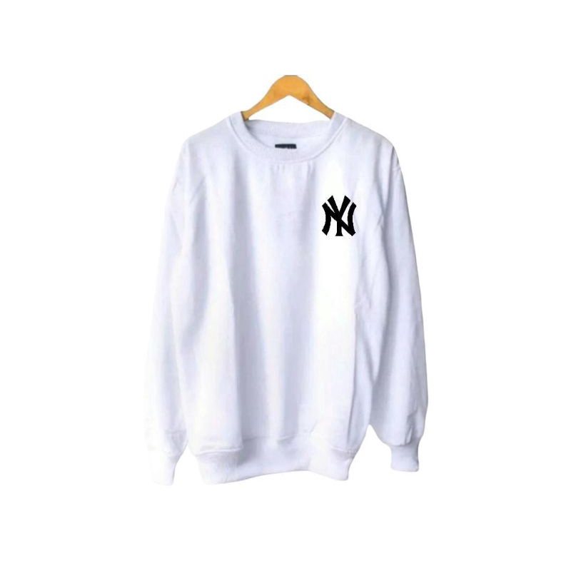 CREWNECK JUMBO BASIC LOGO NY OVERSIZE BIGSIZE XXXL XXXXL XXXXXL PRIA WANITA