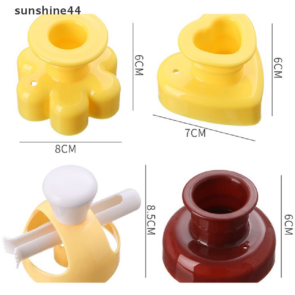 Sunshine DIY Kreatif Cetakan Donat Doughnuts Cooking Cutter Desserts Bread Cutg Maker Kue Decorag Tools Aksesoris Kue Dapur.