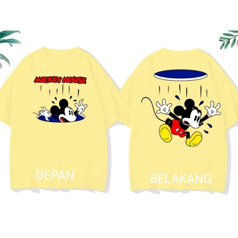 KAOSLAGI Kaos Karakter Wanita Kaos Mickey Mouse Kaos Mickey Wanita Kaos Lucu Wanita Kaos Mickey Mous