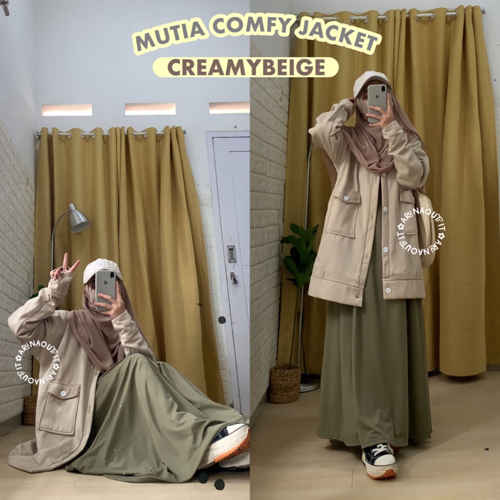 MUTIA COMFY JAKET by Aruna Outfit