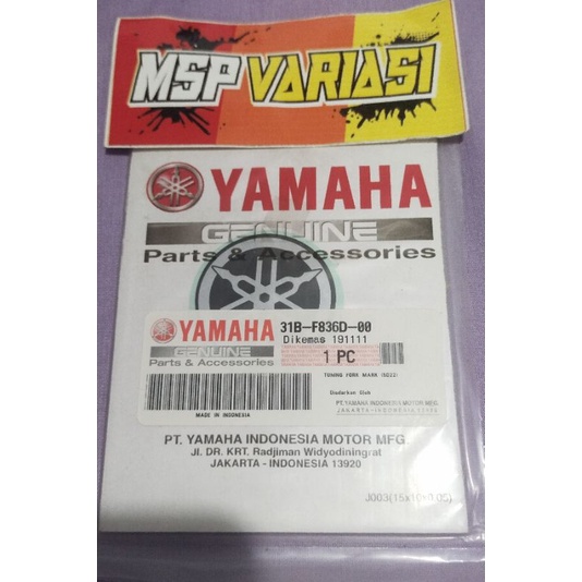 Jual Genuine Part Striping Emblem Logo Garputala Yamaha Jupiter Mx