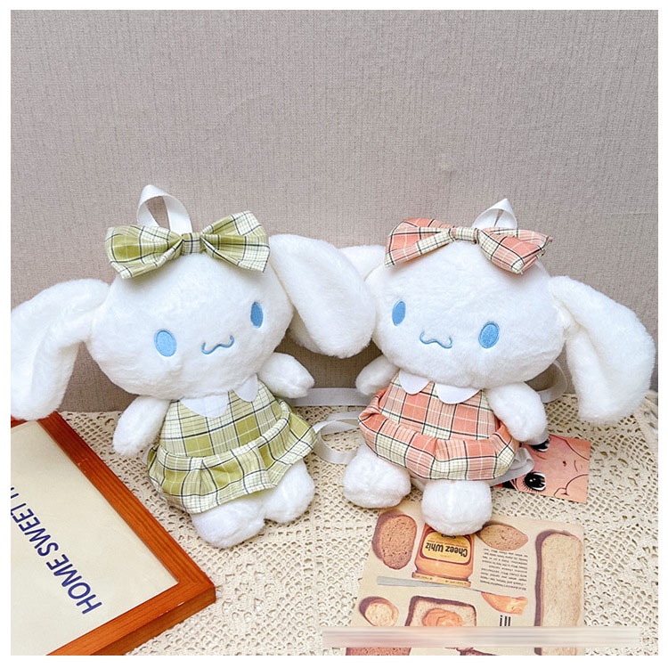 (COD) Tas boneka tas ransel wanita cinnamoroll Iucu Fashion Motif Kartun Karakter Hewan  Anak &amp; Dewasa