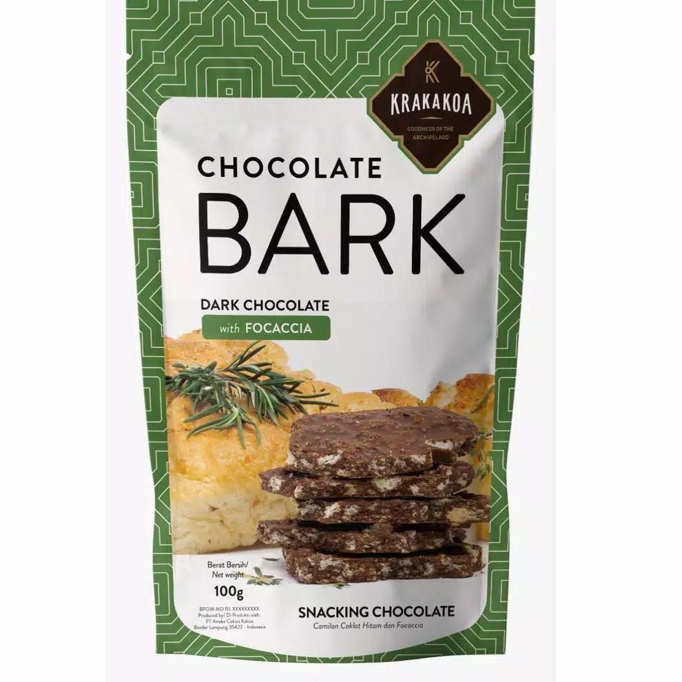 

Best ` Krakakoa BEAU Dark Chocolate Bark with FOCACCIA 100g | Snack Cokelat ▼