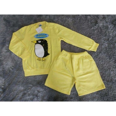 8612 SETELAN PENDEK PREMIUM PASTEL PINGUN YELLOW / STY01 / SETELAN VEST TUXEDO ROMPI ANAK LAKI-LAKI