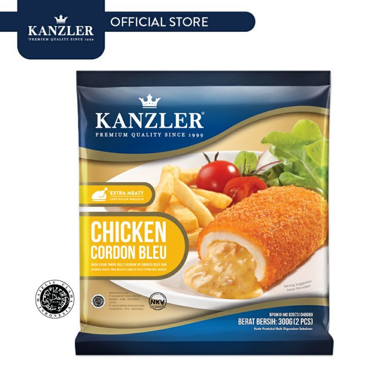 

KANZLER CHIKEN GORDON BLEU 300GRAM -1PACK