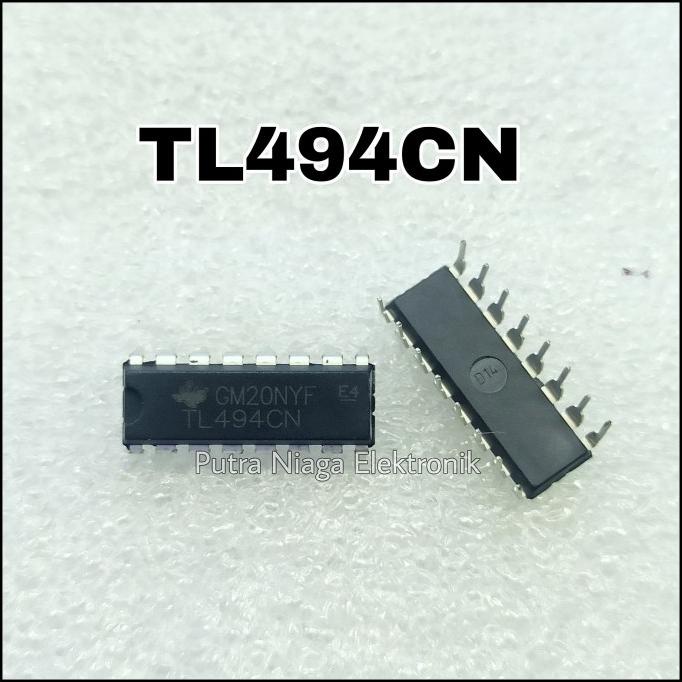 ic TL494CN Dip 16 Pin / TL494 putr4n14 Kualitas Baik