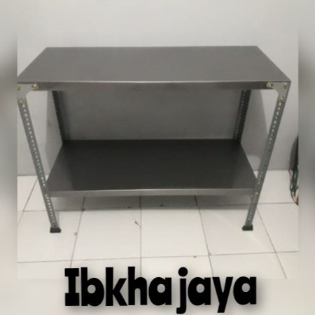 Rak Rak Besi 2 Susun Meja Kompor