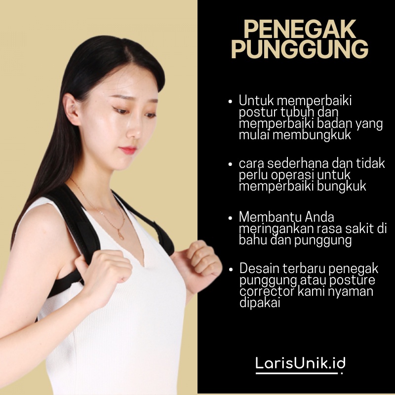 Tali Korektor Penegak Tegak Punggung Antu Bungkuk Premium Original Terapi Kesehatan Koreksi Pelurus Penyangga Peyangga Penyanggah Untuk Punggung Anti Bungkuk Bongkok Anak Dewasa Pria Wanita Terbaru Back Posture Corrector Harness Terbaru