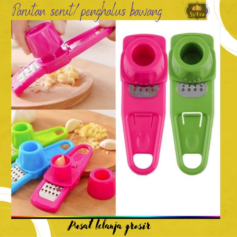 Parutan Serutan Mini alat penghalus bawang jahe garlic grater grinder