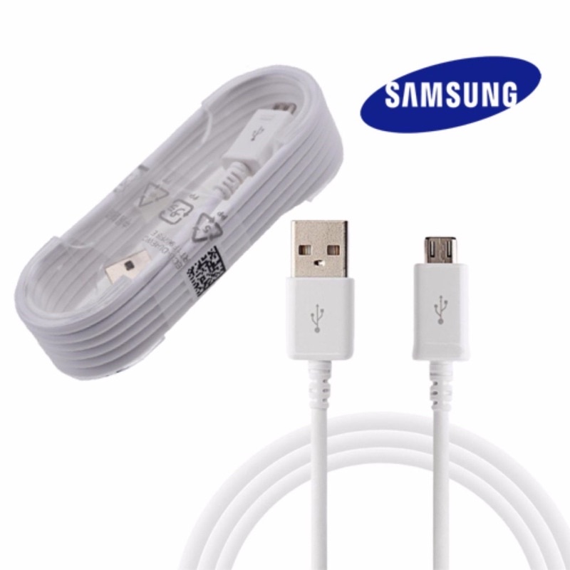 Kabel samsung micro note4 fast charging 18w original pack plastik press Promo Sen