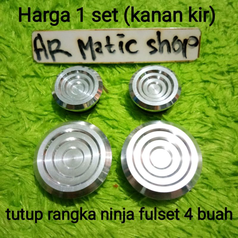 Tutup rangka NINJA bahan CNC tebal, ninja R ninja RR serpico SS SsR duocup koinan coinan frame rangka ninja