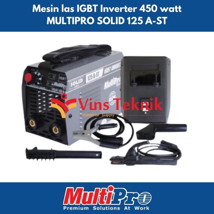 Mesin Travo Las Listrik Inverter 450 Watt Multipro Solid 125 A-St
