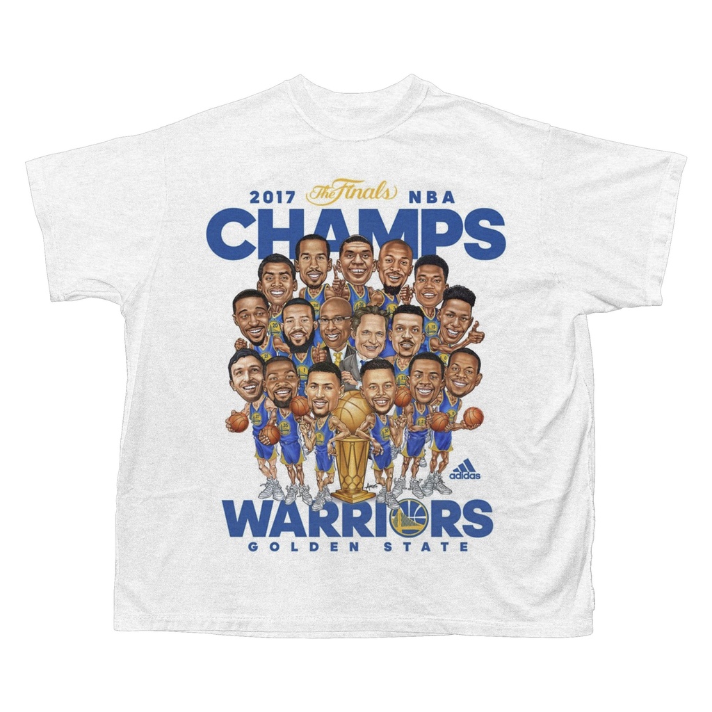 GOLDEN STATE WARRIORS NBA CHAMPS OVERSIZED TSHIRT