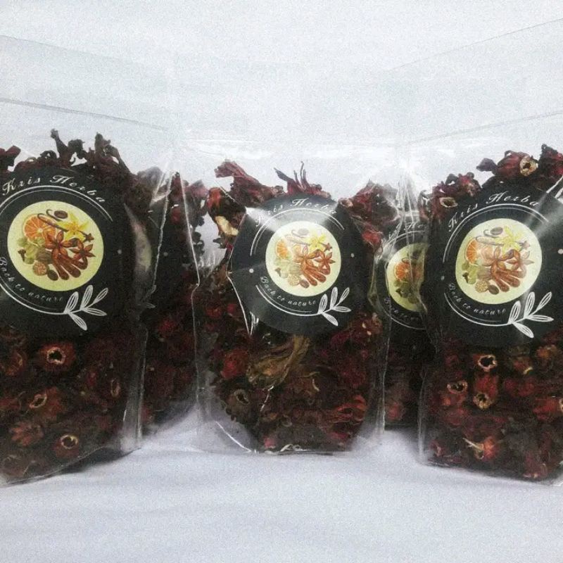 

Bunga Rosella Kering Netto 50 Gram