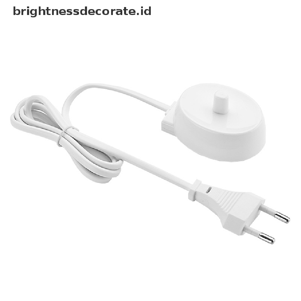 [Birth] Sikat Gigi Elektrik Stand Charger EU Plug Pengganti Braun Oral B D12 D20 [ID]