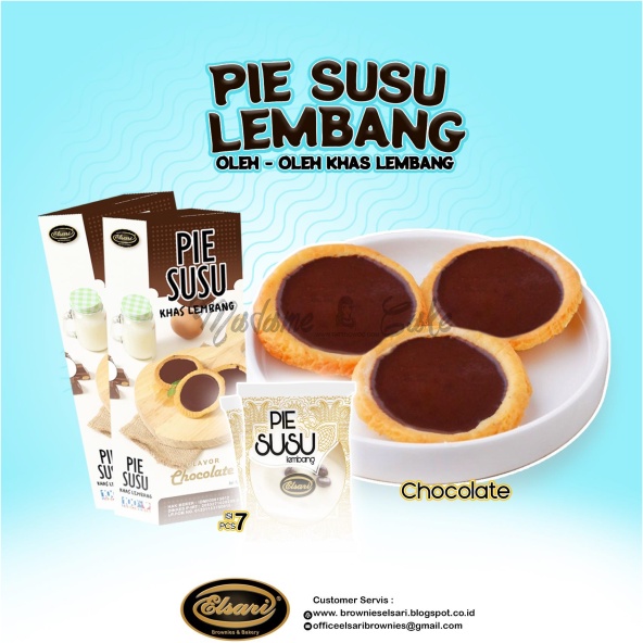 Pie Susu Lembang Oleh Oleh Bandung Grosir Original Coklat Mix