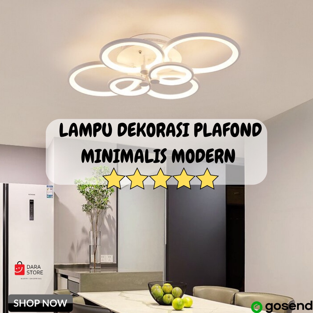 Jual Lampu LED Plafon Minimalis Modern Ruang Tamu Lampu Hias Langit ...