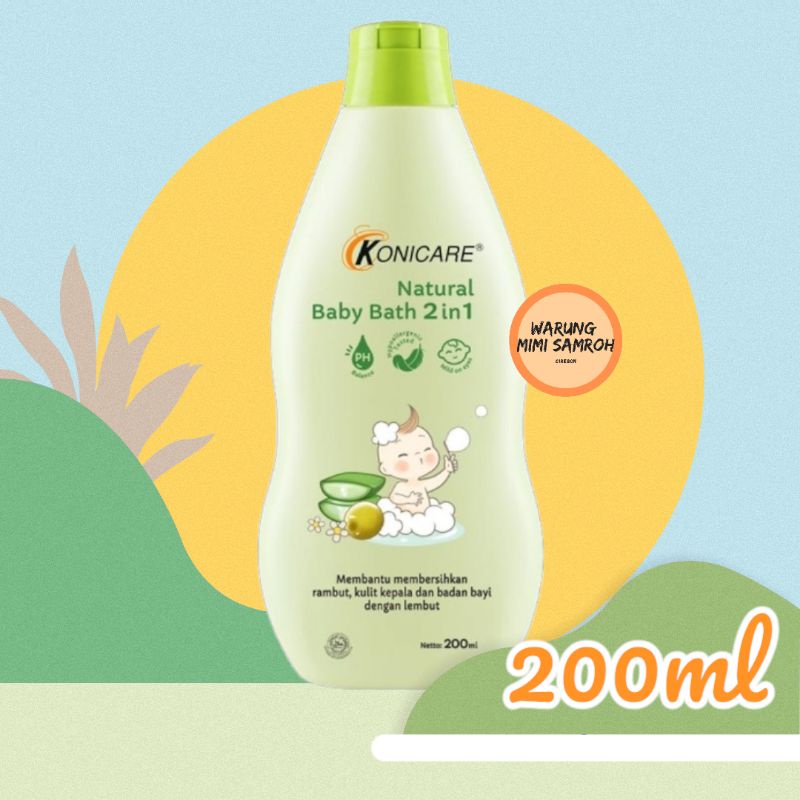 Jual PROMO!!! Konicare Natural Baby Bath 2 in 1 ( 200ml ) Shopee