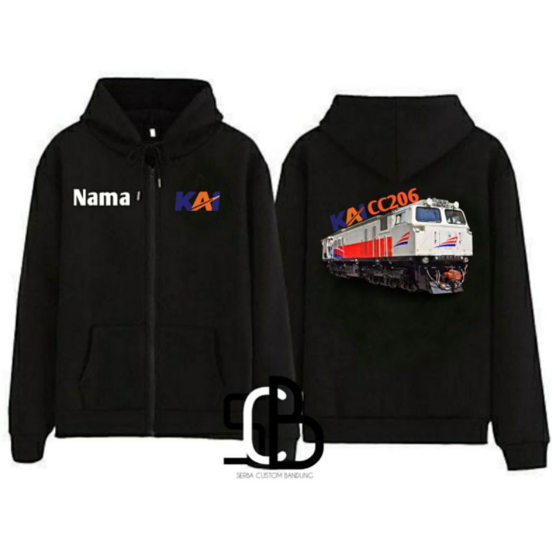 Sweater/Zipper Anak Kereta Api Indonesia CC206