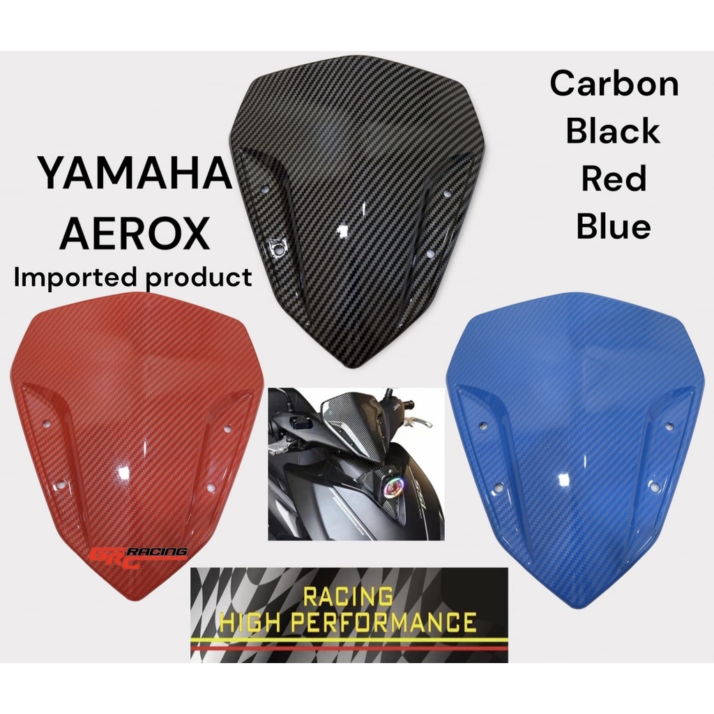 VISOR AEROX 155 VVA NVX WINDSHIELD 155 VVA NVX CARBON IMPORT