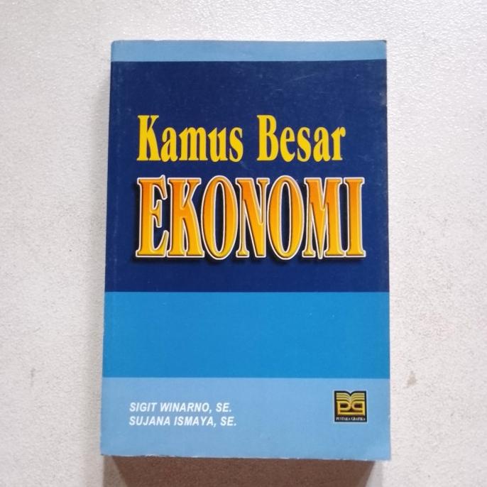 

Buku Kamus Besar EKONOMI