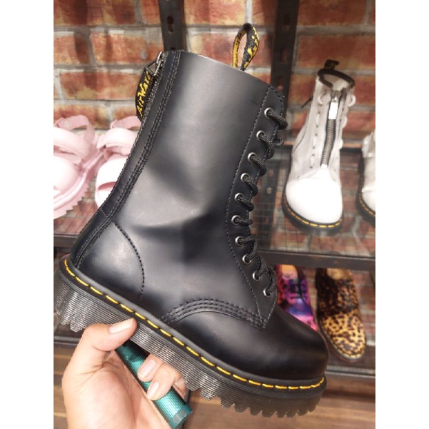 SEPATU DOCMART DR MARTENS 1490 BEX HIGH ZIP BLACK 36 - 45 NEW ORIGINAL