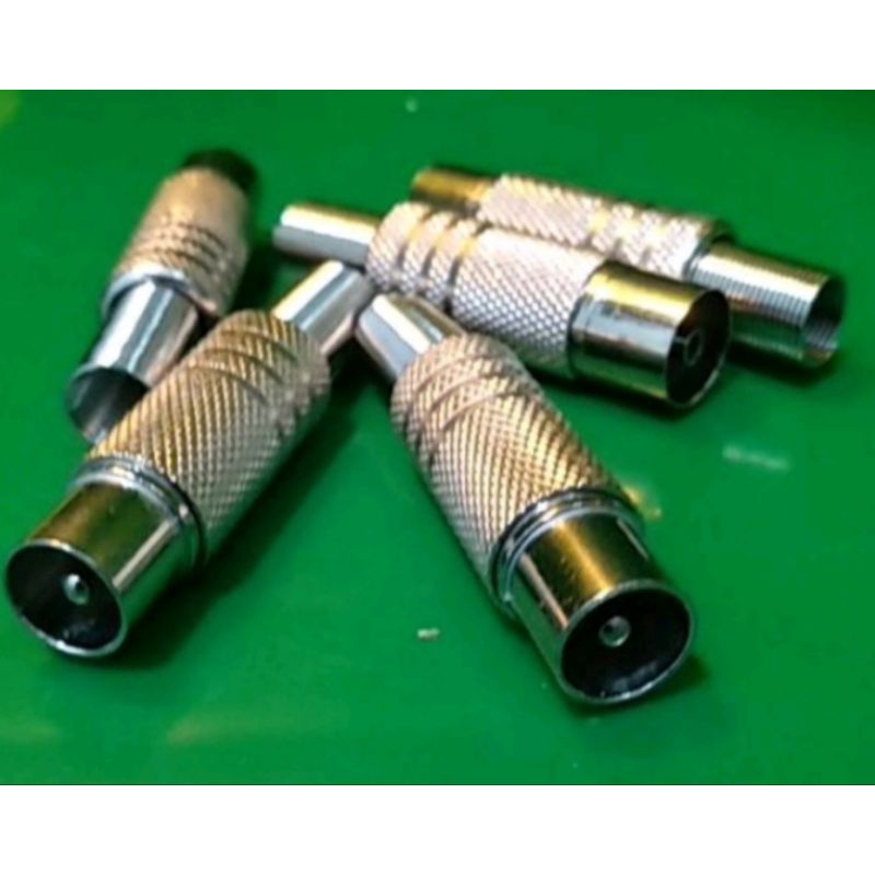 JACK ANTENA TV isi 3 pcs  UNIVERSAL UNTUK SEGALA TV LCD/LED DAN TV TABUNG