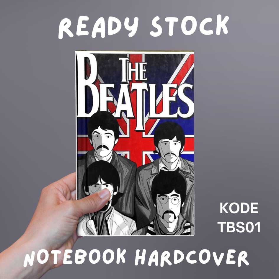 

BUKU NOTEBOOK THE BEATLES/ BUKU SEKOLAH/ BUKU CATATAN/ BUKU THE BEATLES KODE TBS01