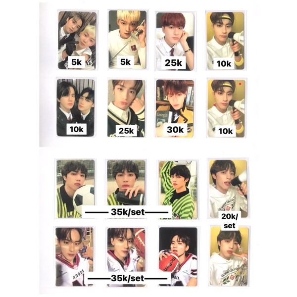 CLEARANCE SALE PHOTOCARD THE BOYZ TBZ SUNWOO ERIC HYUNJAE KEVIN JACOB YOUNGHOON NEW CHANHEE SG22 THE
