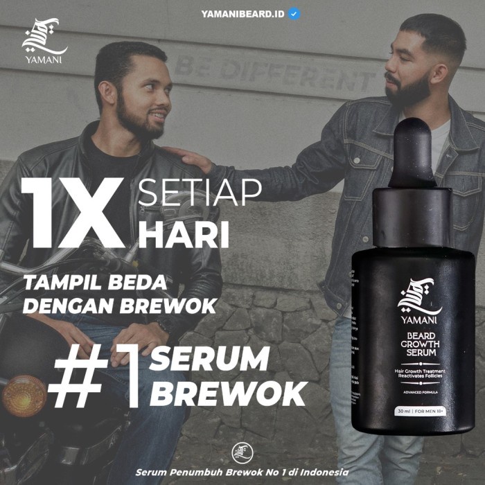 Diskon  Yamani Beard Serum - New Formula