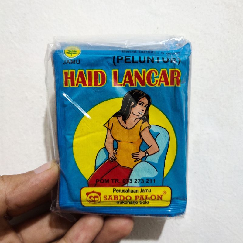 

JAMU HA ID LANCAR SABDO PALON (isi 10 sachet)