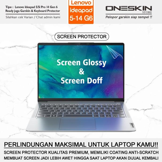 Pelindung Screen Protector Lenovo IdeaPad Slim 5 5i Pro-14 14ACN6 Doff