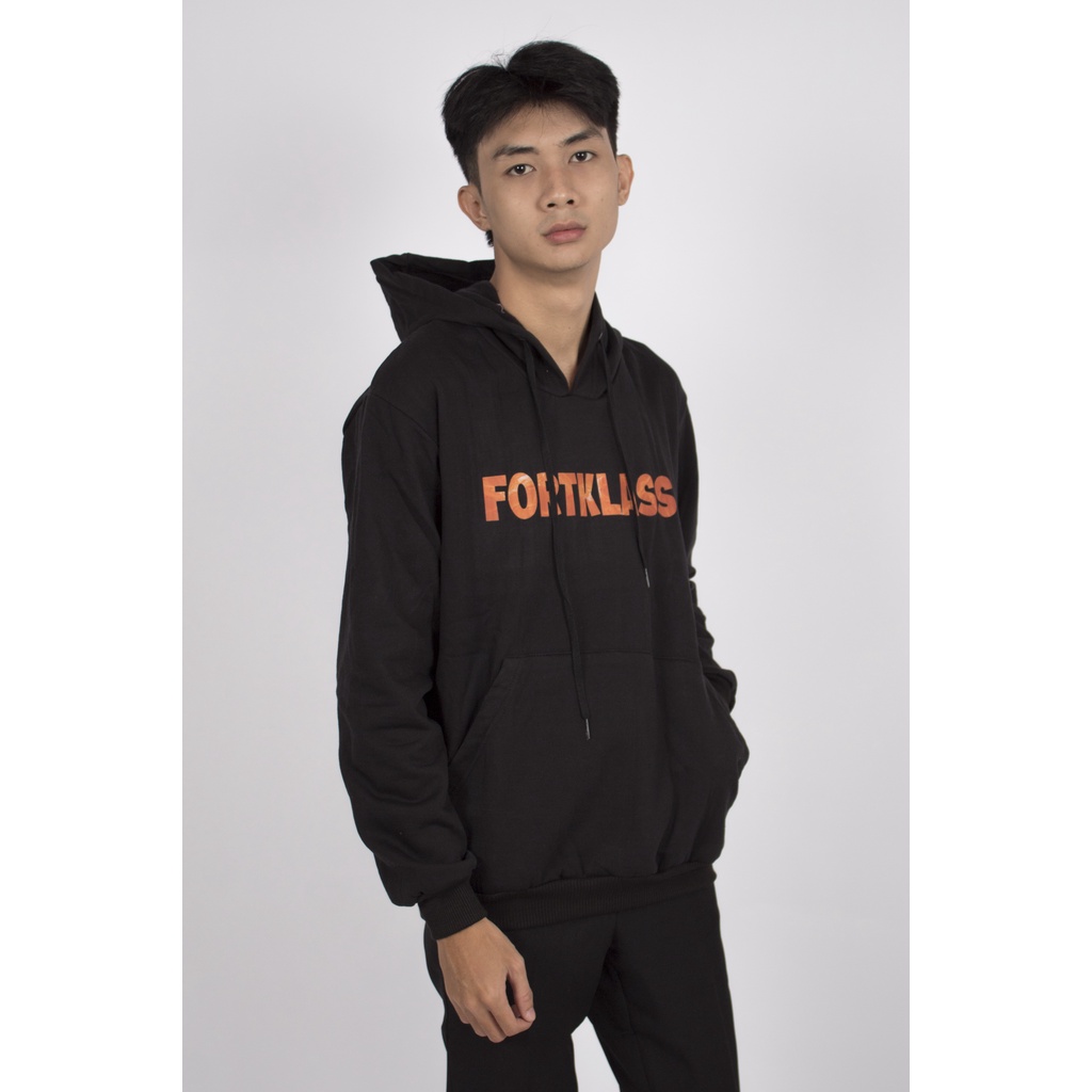 HIPNOP Hoodie Derian Hitam Hoodie outerwear Kupluk Pria Unisex