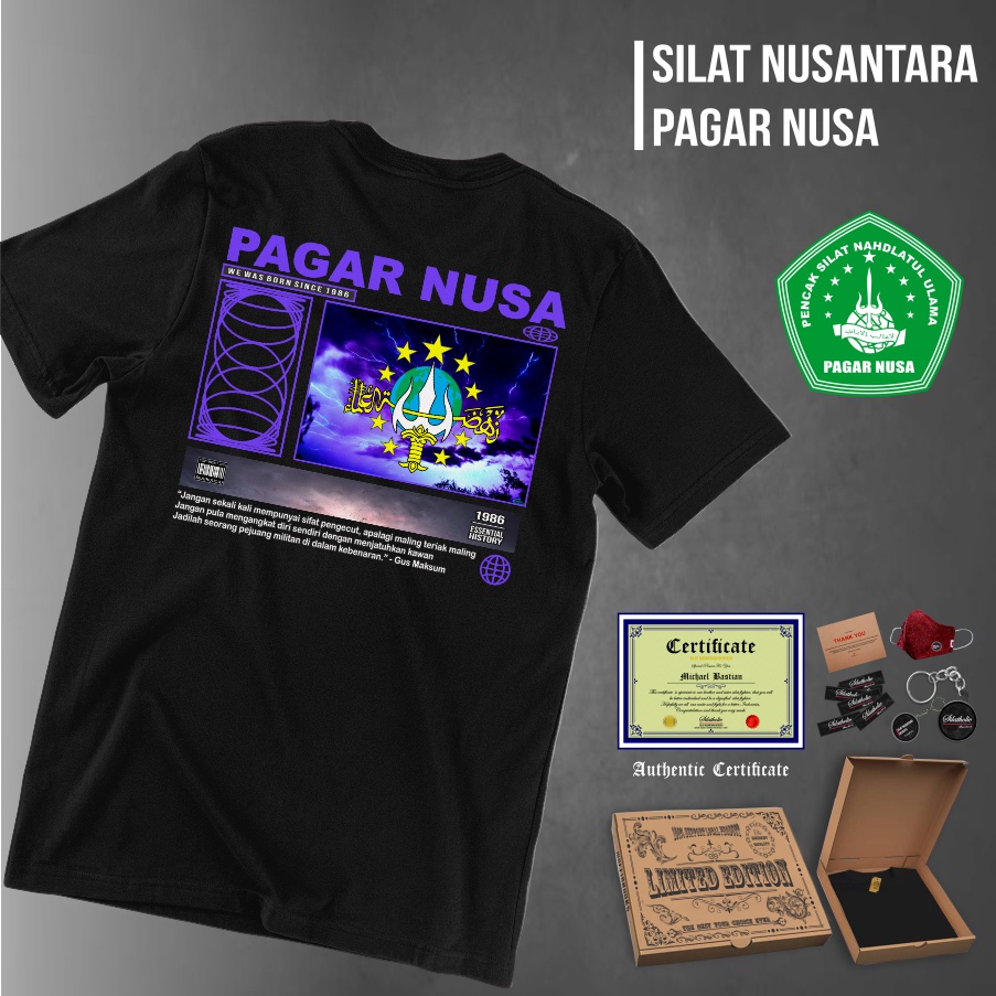 Kaos Pagar Nusa Trisula Gasmi Kode Pn Earth