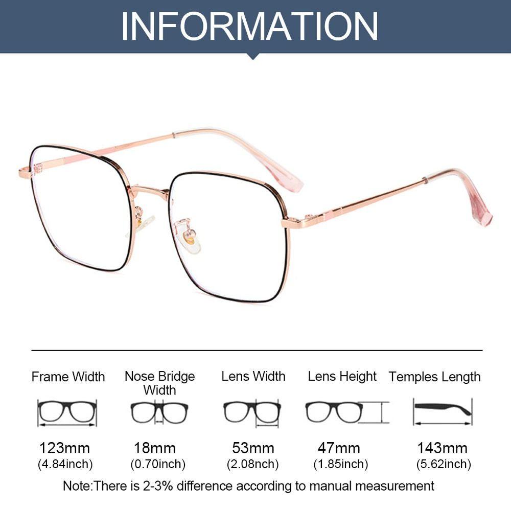 Nanas Anti-Cahaya Biru Kacamata Mode Portabel Perlindungan Mata Bingkai Sangat Ringan