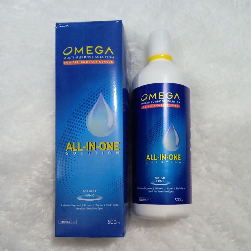 Cairan Softlens Omega & Omega blast