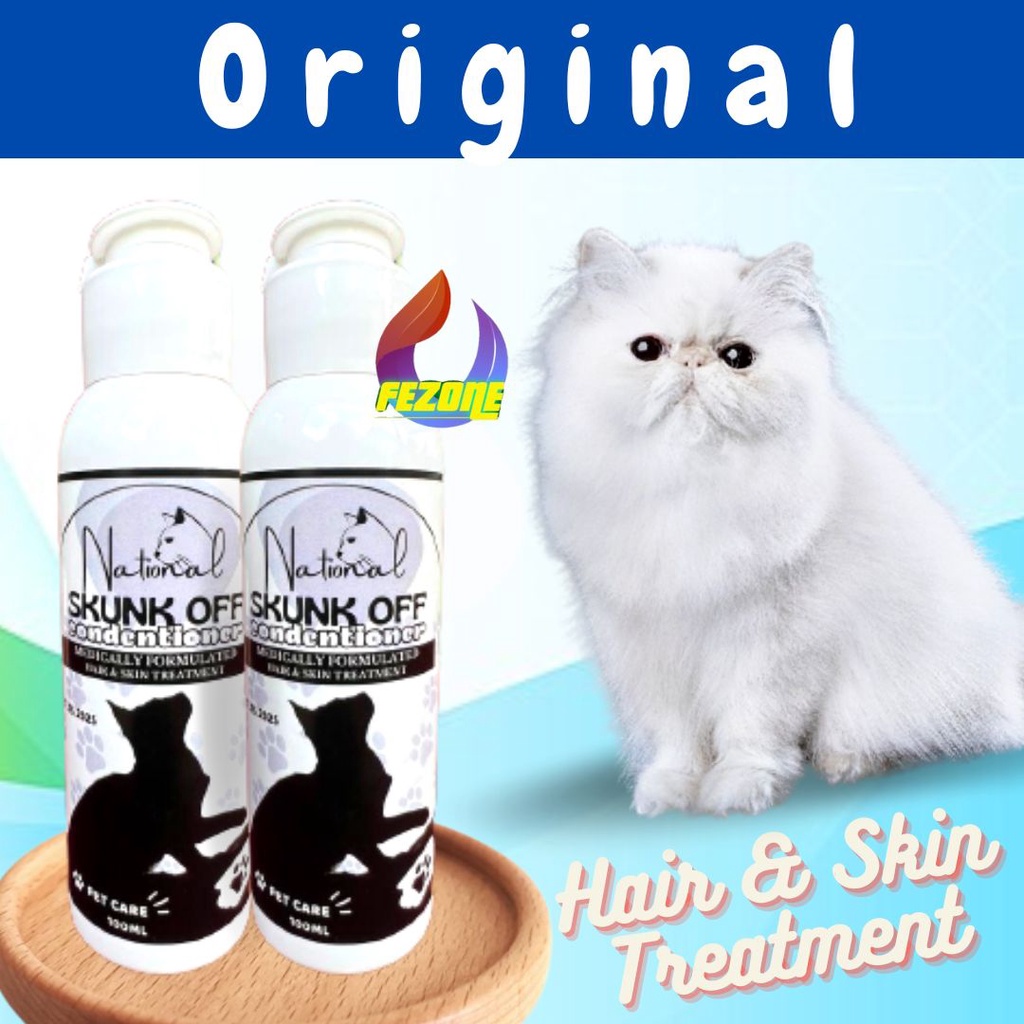 HAIR &amp; SKIN TREATMENT CONDITIONER KUCING GROAMING, MERAWAT KULIT DAN BULU FEZONE