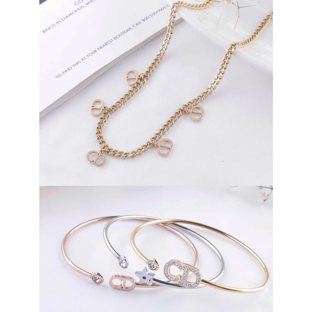 Kalung/Gelang Titanium Perhiasan Wanita 201/223