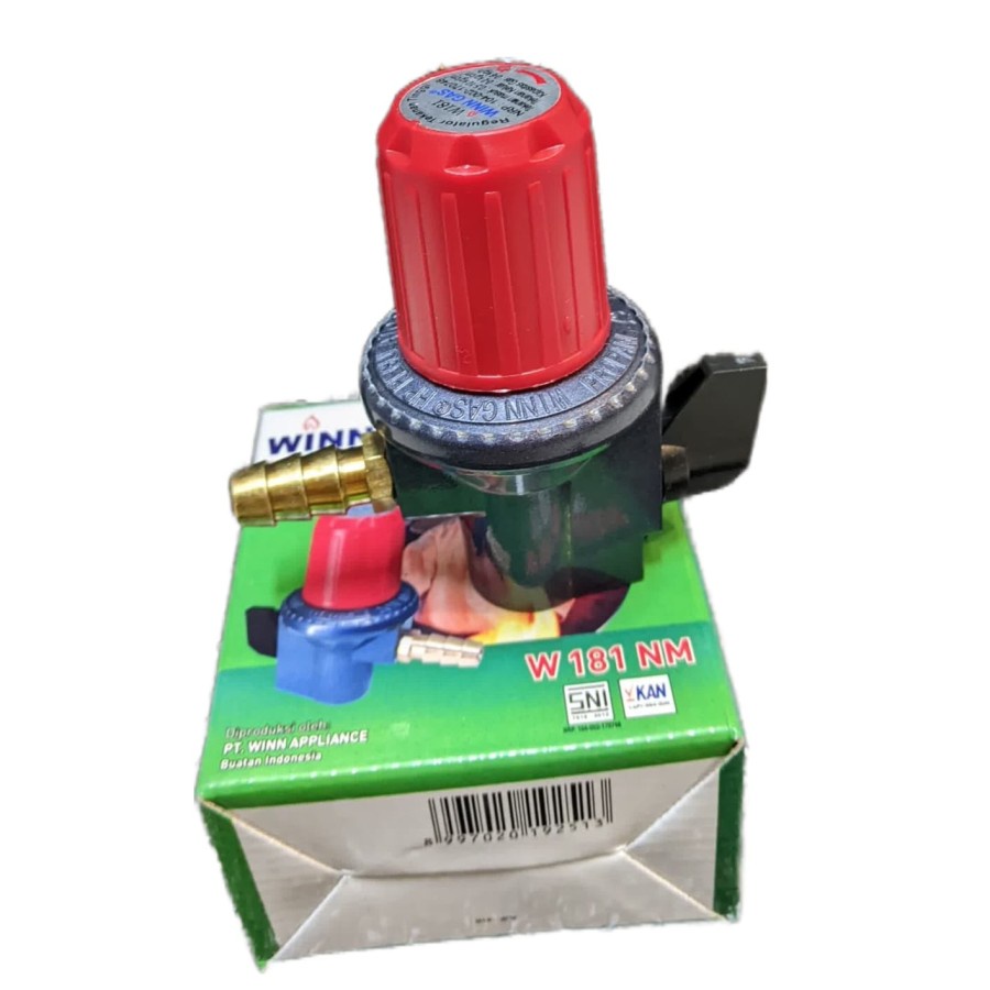 Regulator Tekanan Tinggi Winn Gas W-181 Non Meter