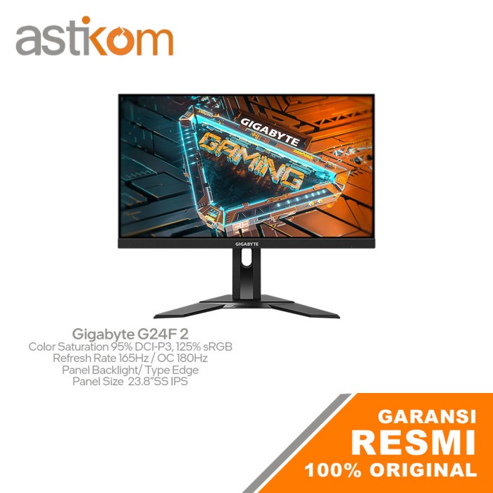 LED Monitor 24&quot; Gigabyte G24F 2 IPS 165Hz