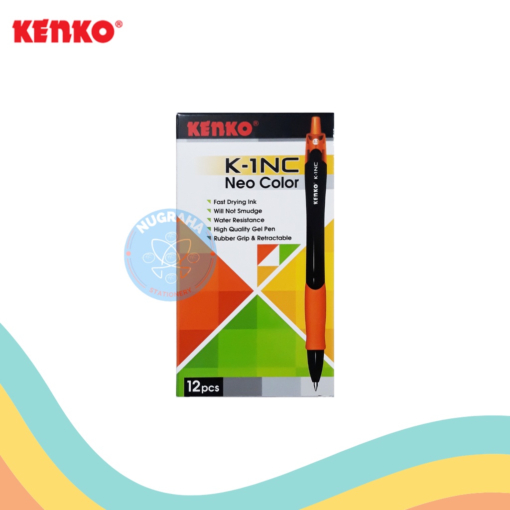 

GEL PEN KENKO K-1 NC (12 PCS)