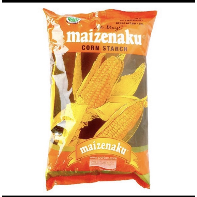 

Maizenaku Tepung Pati jagung 1kg / Corn Strach 1kg
