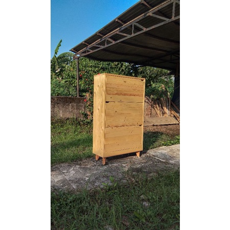 lemari sepatu jati belanda