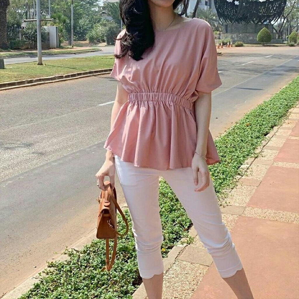 LS 945 - Blouse Ananta Pakaian Atasan Wanita Remaja Simple Baju Kekinian