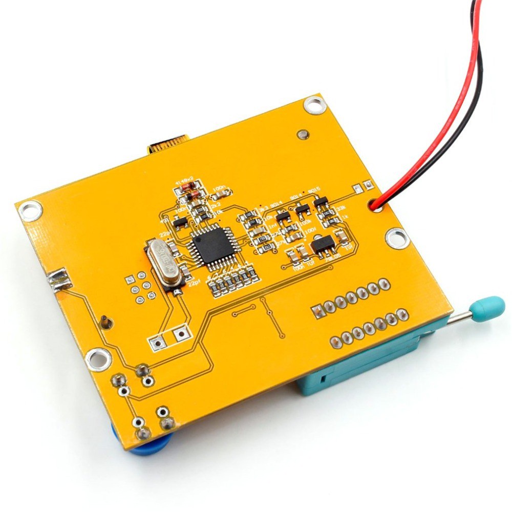 ESR Meter Transistor Tester Digital RCD LCR T4 LED Mosfet Dioda Triode Elco PCB MOS/PNP/NPN Screen