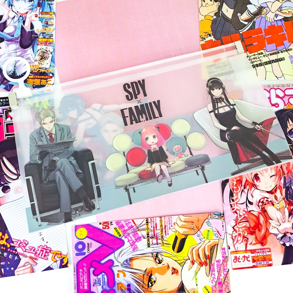 

Pencase Spy X Family Tempat Pensil PVC Motif Anime Anya Yor Loid Forgers